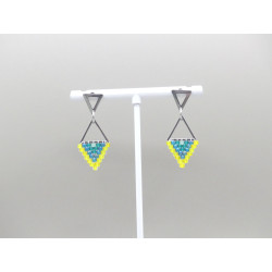 Marine - Jaune turquoise