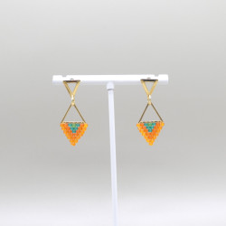 Marine - Orange turquoise