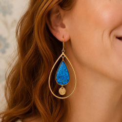 Anya - Bleu Turquoise