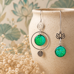 Camélia - Vert Turquoise